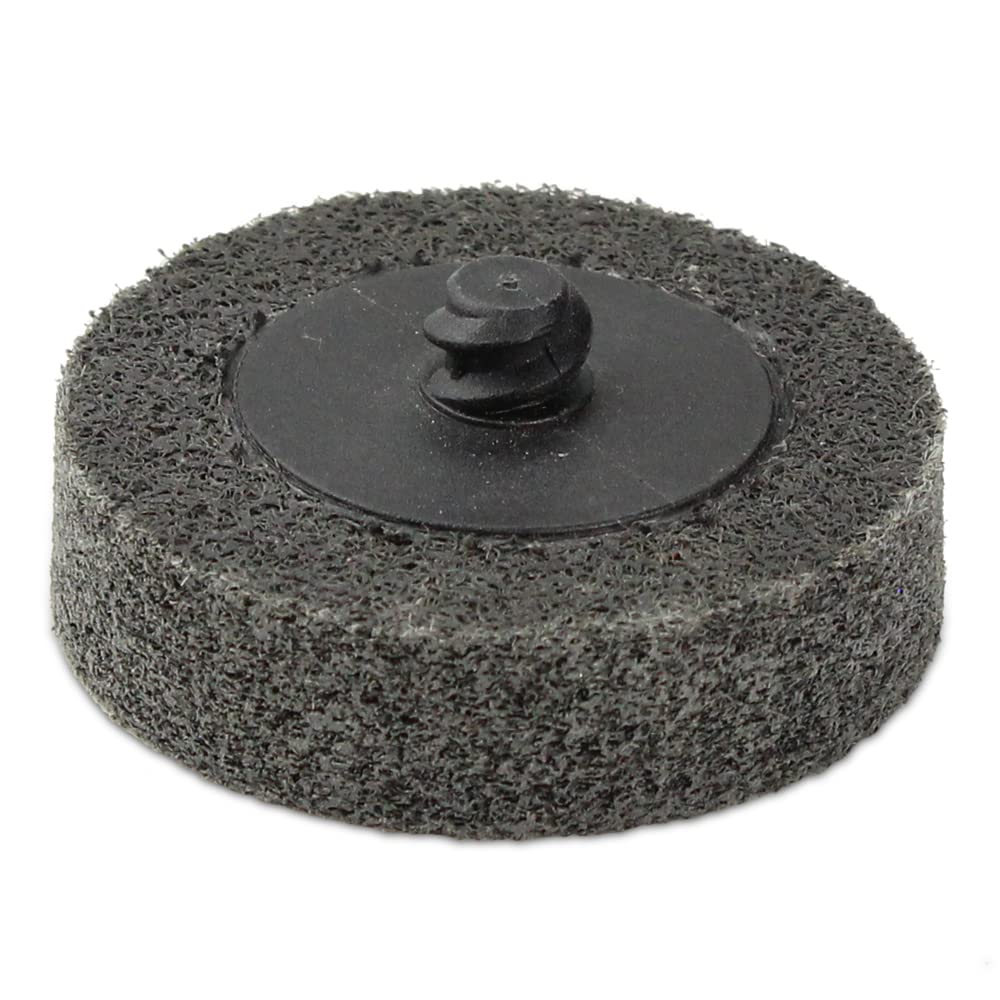 BHA Surface Prep Quick Change Discs – 2 Inch, 10 Pack – Grey Ultra Fine Silicon Carbide For Finishing Metal, Wood & Composites
