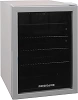 Vista 6 de Frigidaire EFMIS9000AMZ, Beverage Fridge Refrigerator with Glass Door, Compact Mini Fridge with Digital Temperature Control Fits 88 Cans or 25
