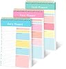To Do List Notebook, 3 Pads To Do List Notepad, Daily Planner Notebook, Undated To Do List Organiser Notebook, A5 Spiral 60 Pages Things to Do Today Notebook Pads for Study Work Office(7.9x5.1)