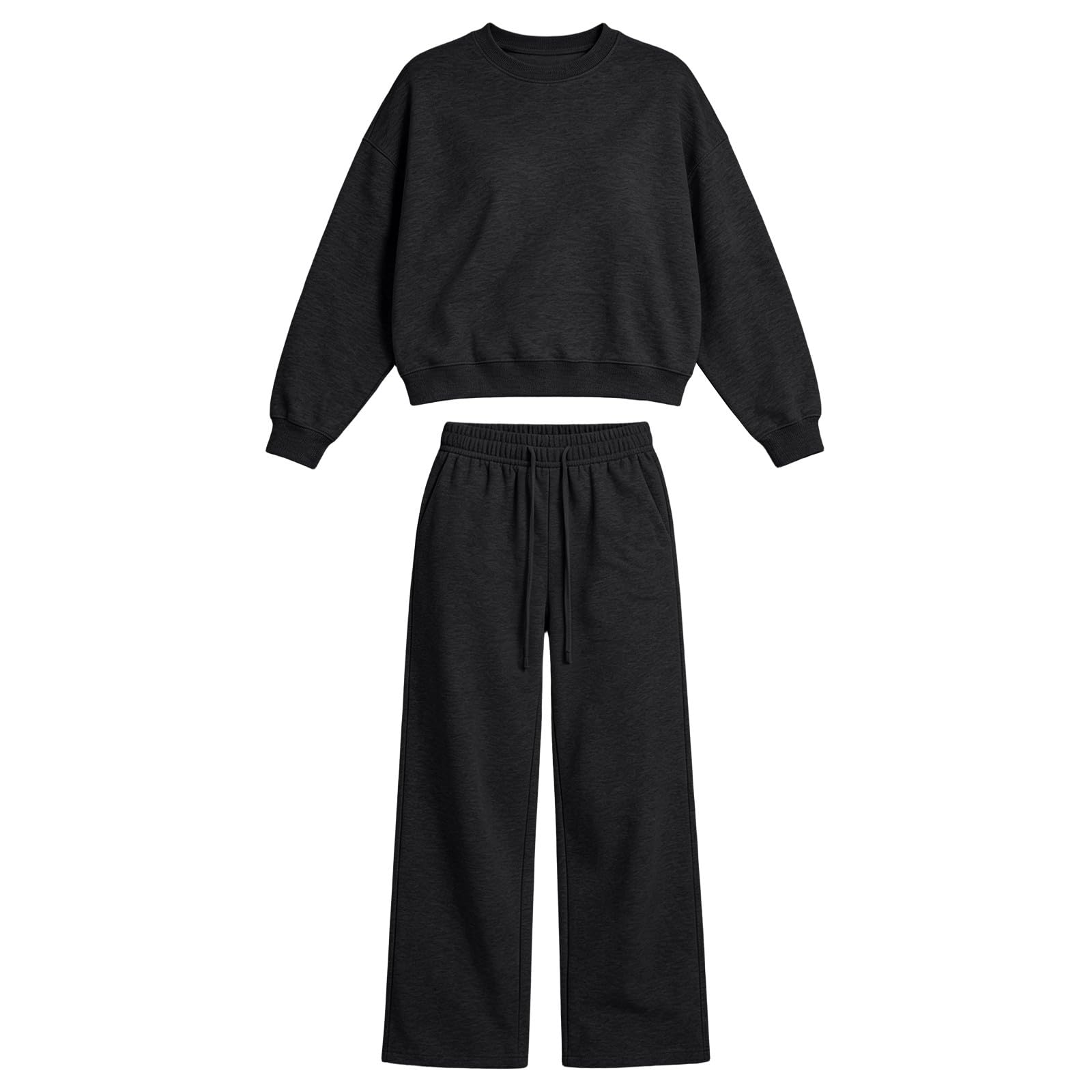Conjunto de chándal para mujer de gran tamaño, traje deportivo para mujer
