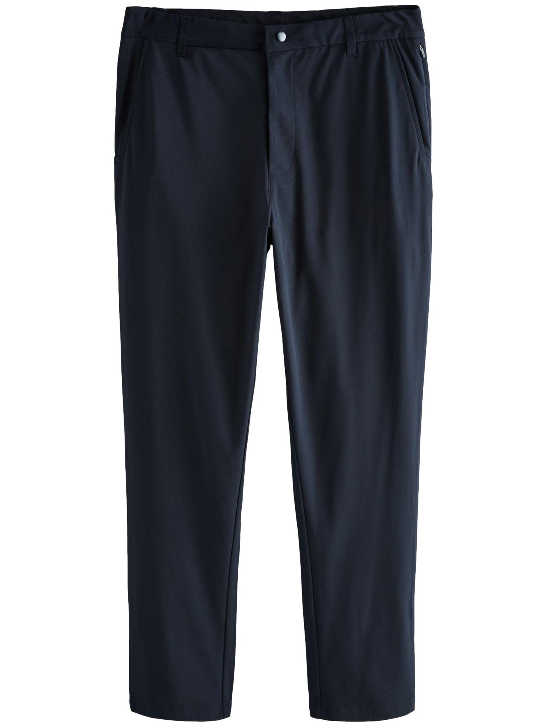 NEXT Homme Pantalon de Golf Active | Coupe standard, Taille mi-haute, Fermeture boutonnée, Jambe droite