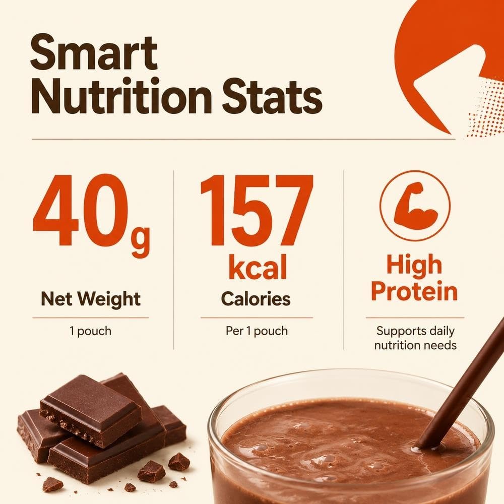 Zestaw 2 różnych koktajli proteinowych o smaku kakaowo-jagodowym