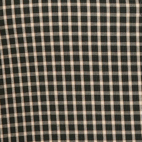 Image of Park Avenue Men's Pure Cotton Checks Pattern Slim Fit Semi Cutaway Collar Full Sleeve Formal Shirt