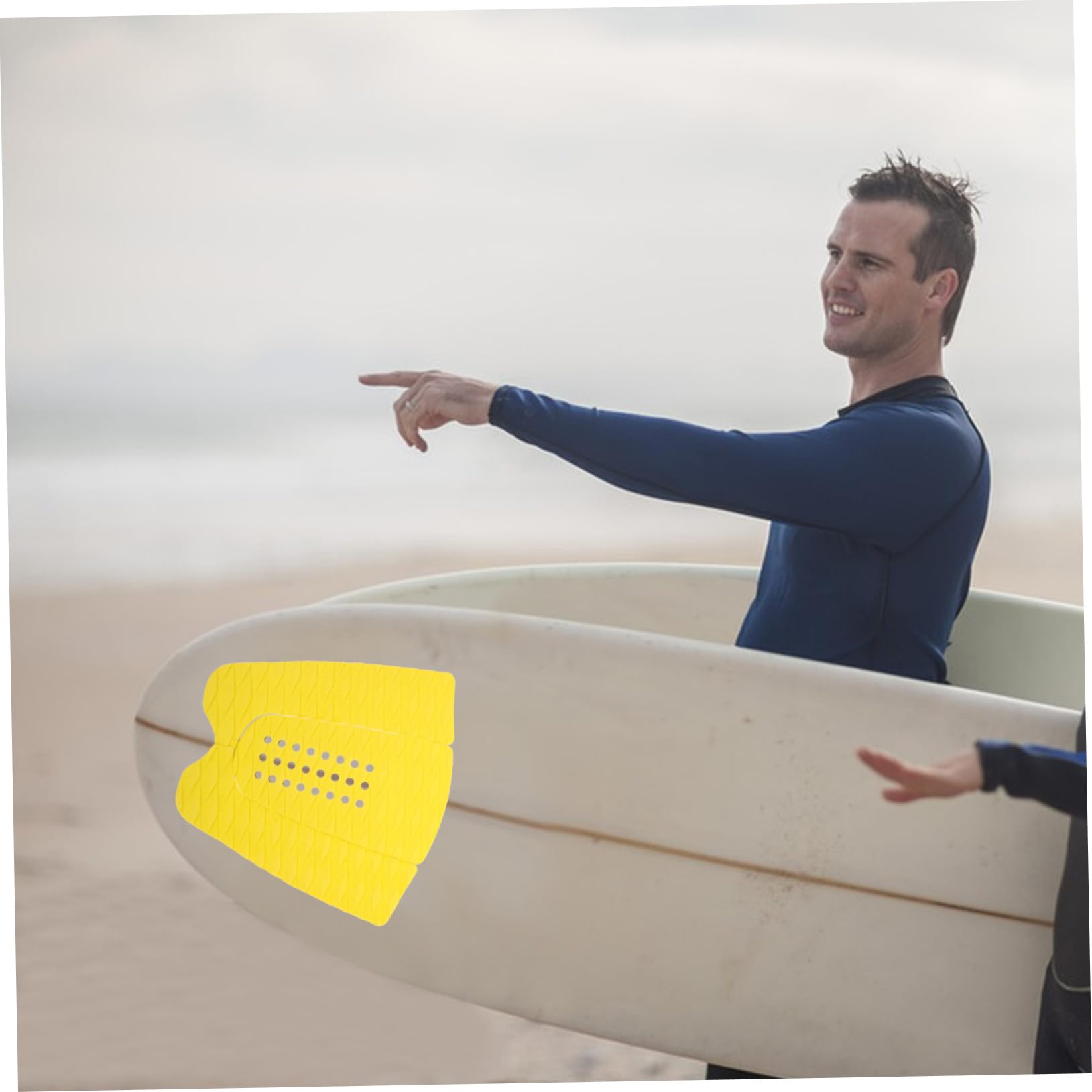 BESPORTBLE 5 Juegos De Accesorios para Tablas De Surf Almohadilla De Tracción para Surf Eva Suministros De Surf Almohadillas De Agarre para Cubierta Eva Almohadilla Antideslizante para