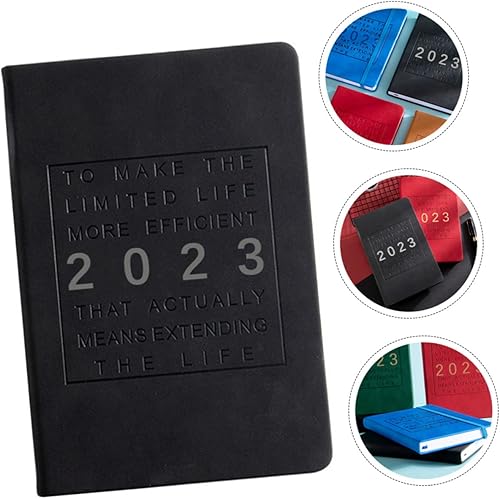 Miniatura 5 de MAGICLULU 2pcs 2023 Agenda Book Efficient Notepad Work Calendar Efficient Calendar Schedule Plan Pad Study Notepad Study Planner Appointment Plan