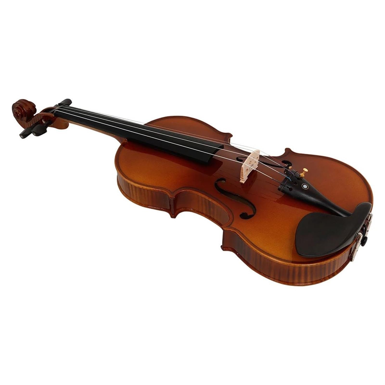 4/4 Violino Pannello In Legno Di Abete Rosso Strumento A Corde Professionale Con Set Completo Di Parti Di Violino Illuminazione Violino(Set 2)