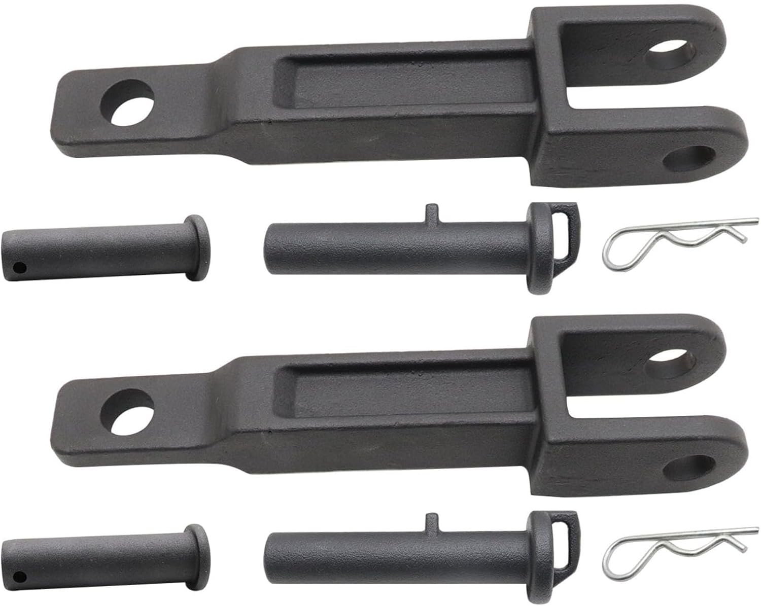 GXARTS 2 Sets Tow Hook Compatible with Kenworth Peterbilt with Pull Pins Frame Pins A20-6014 A65-6008 A65-6007
