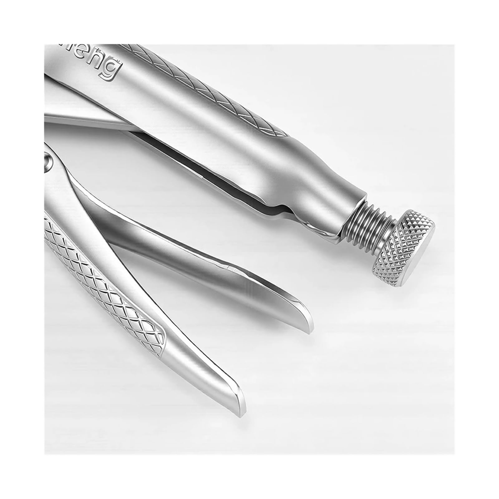 Alicates de bloqueo alta resistencia, abrazadera frontal Metal ajustable, presión multifuncional for reparaciones soldadura carpintería(10 inch)