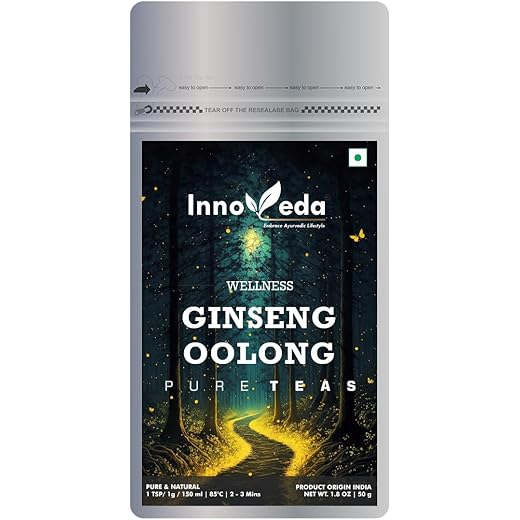 Ginseng Oolong Tea 50-60 Cups