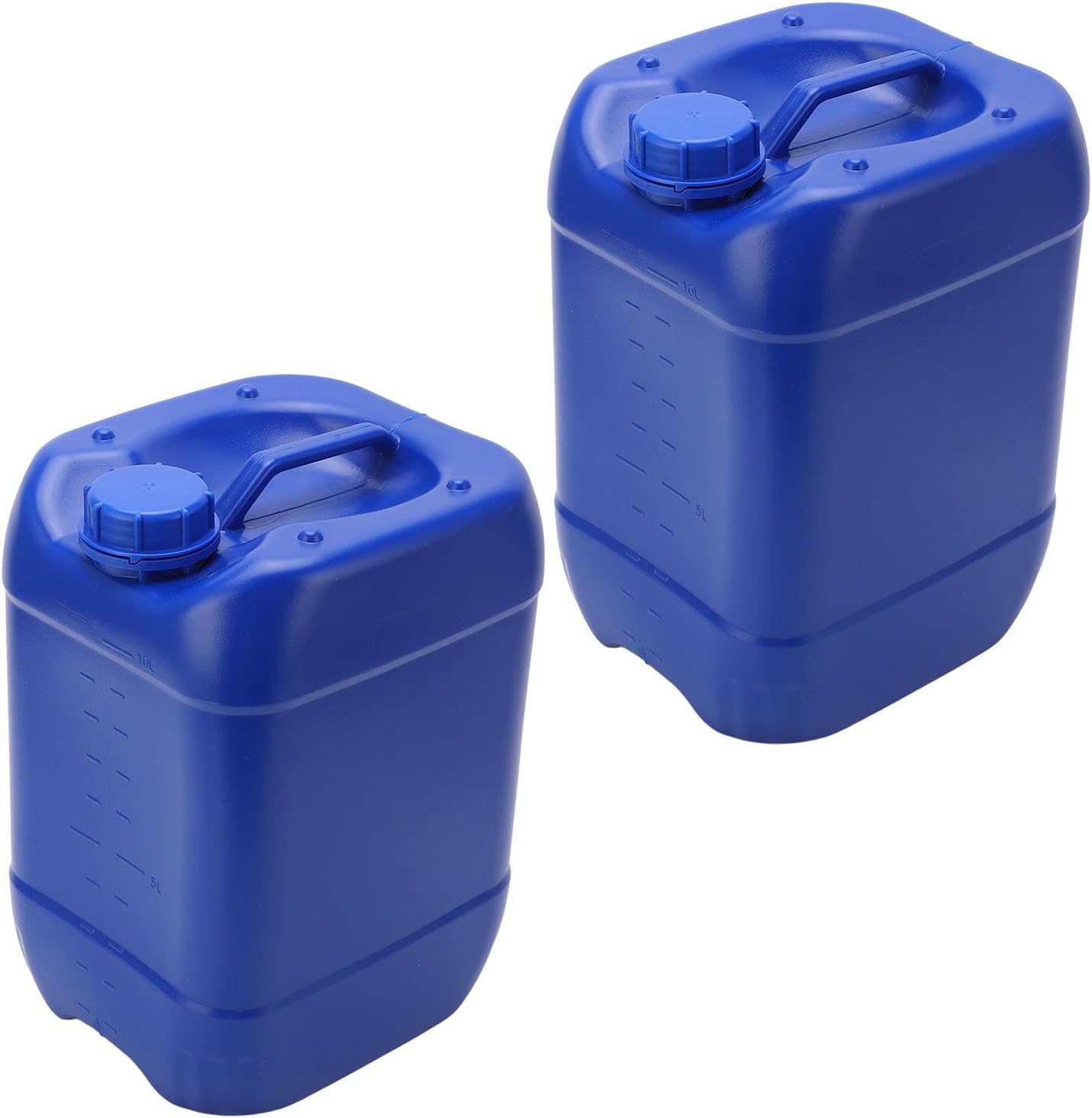 2PCS 10L HDPE Plastic Stacking Drum Waste Liquid Bucket La Storage Container Waste Liquid BucketPlastic Stacking Drum BucketLa Sealing Bucket10L Plastic BucketLa