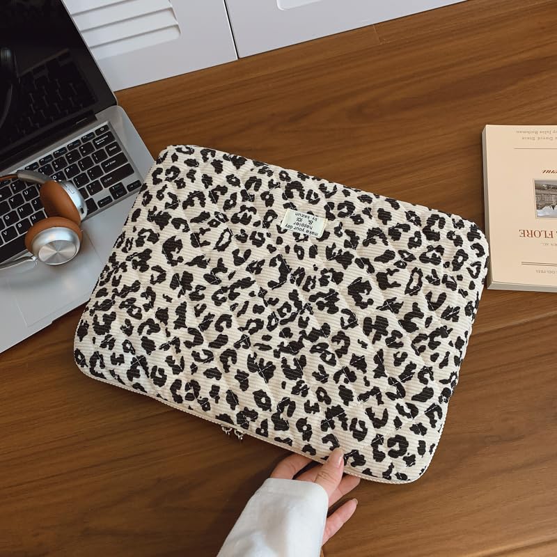 Funda Leopard para Laptop 11-15 pulgadas Beige miniatura 7