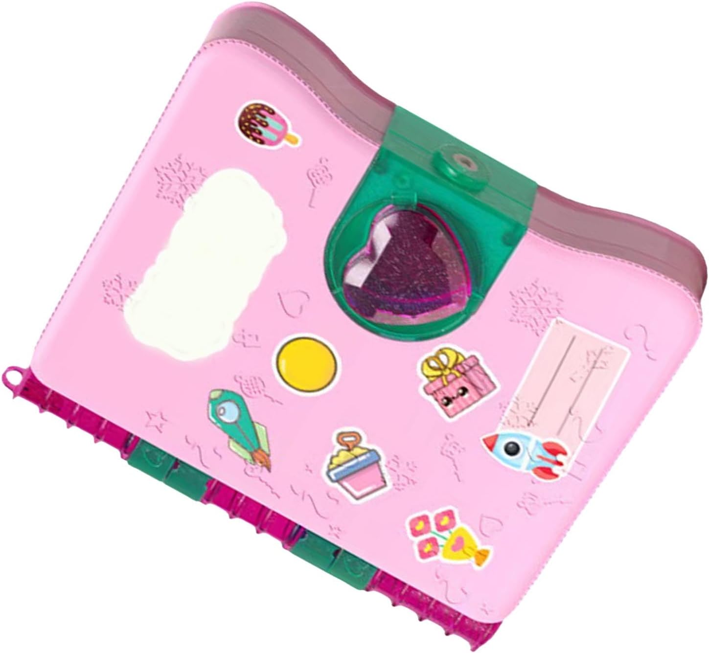 Girl Magical Surprise Book Jewelry Fun Secret Stationery Plastic (Pinkish)