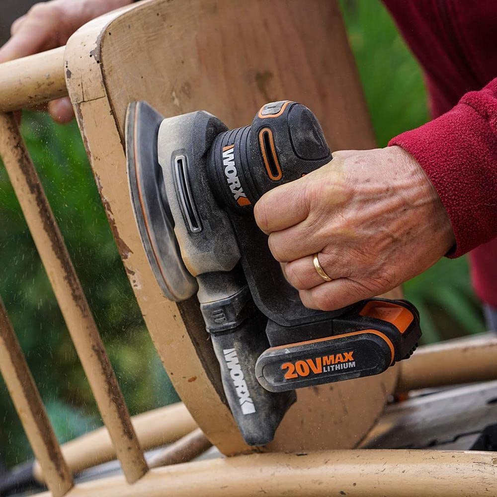WORX WX822.9 18V (20V Max) Cordless Detail Sander-Body ONLY
