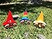 GlitZGlam BO The Giant Rainbow Baby Gnome for The Enchanted Gnome and Fairy Garden (6 Inches Tall) (Rainbow)
