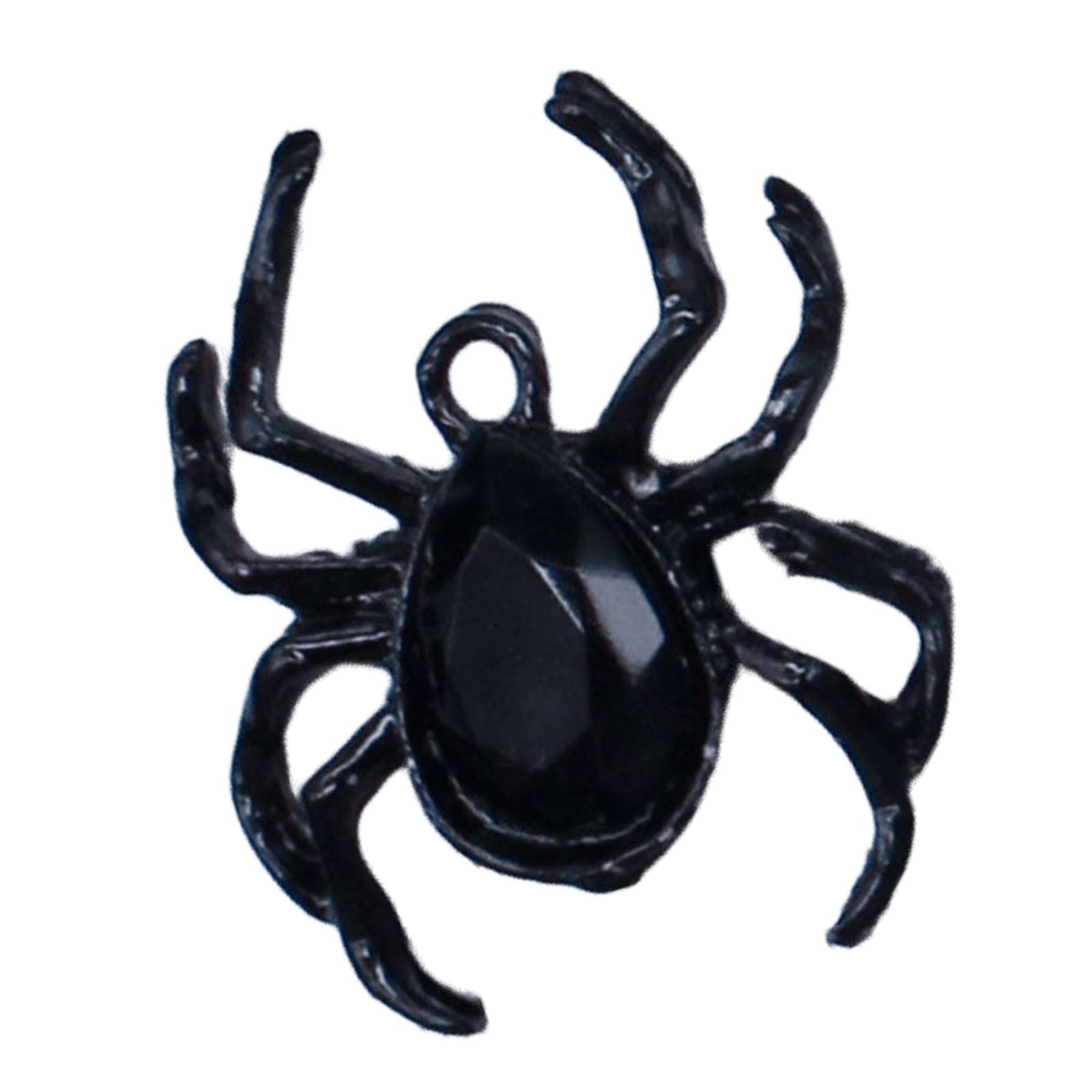 Msioytog Crown Styles Metal Spiders Embellishment with Crystals Detail Sewing Accessories for Creative Art Applications Alloy Spiders Embellishments