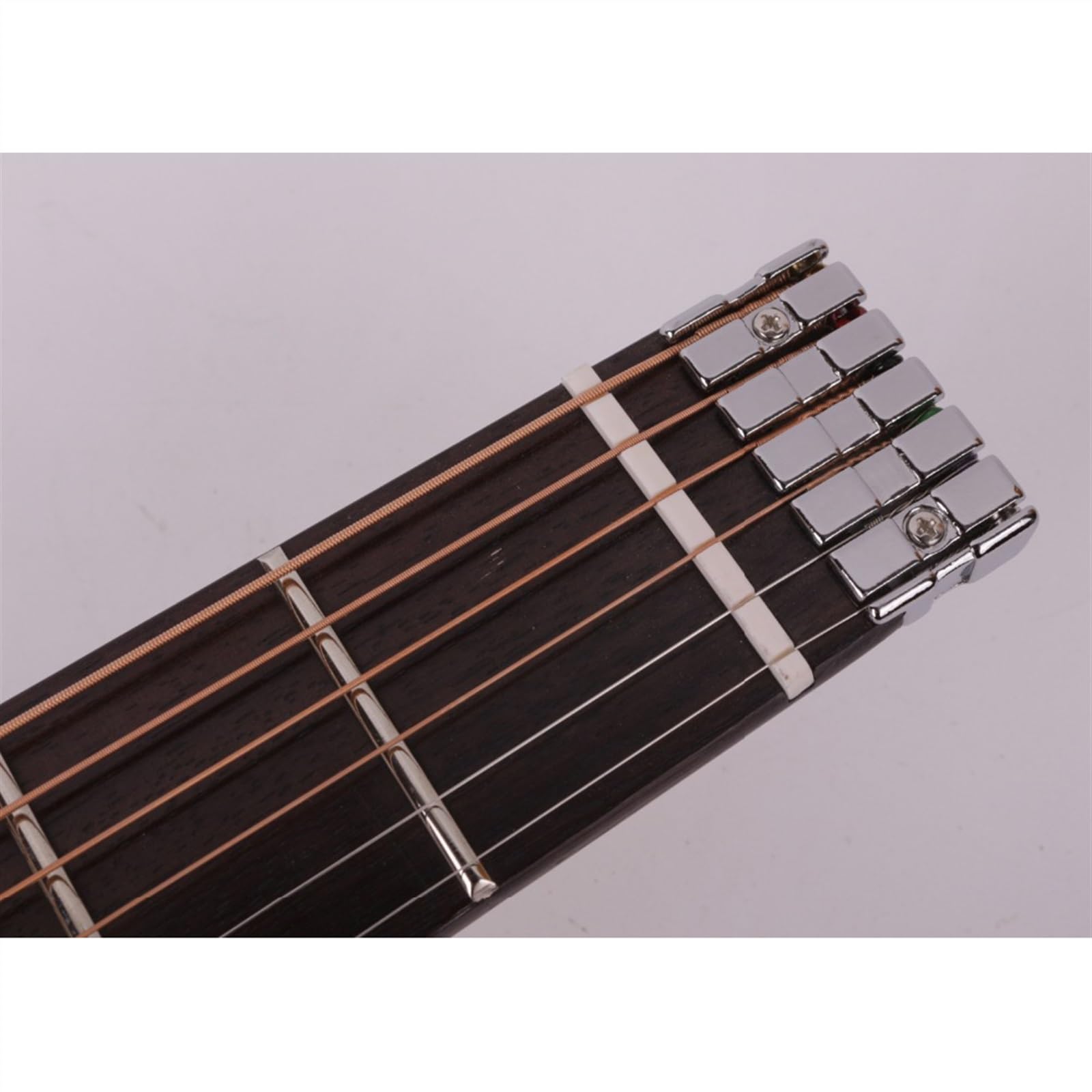 Bezgłowa Cicha Podróż Elektryczna Gitara Akustyczna Prawa Lewa Ręka Przenośna Podróż Wbudowana W Gitarę Efektorową Początkujący Bezgłowy Gitara Elektryczna (Color : Right Hand)