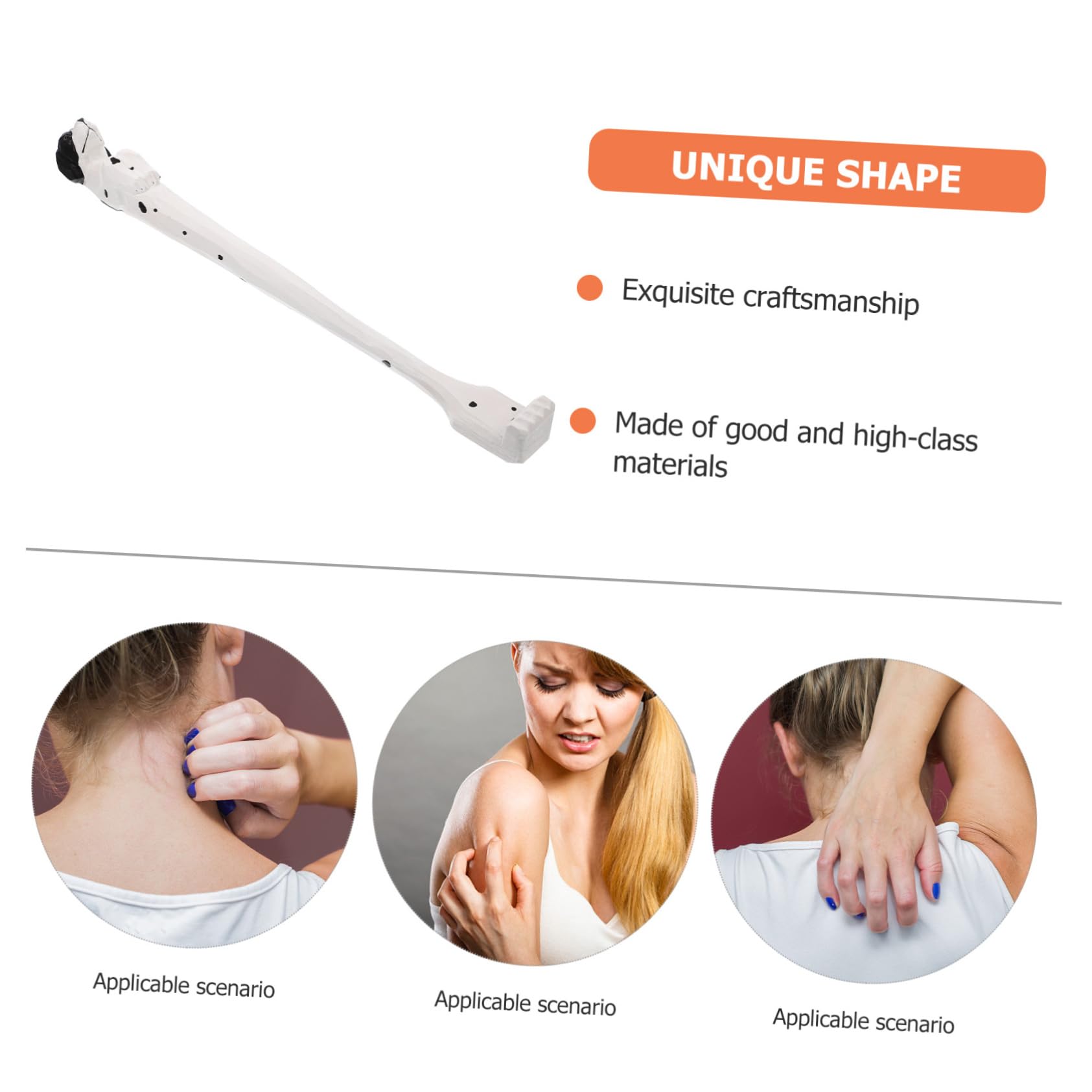 Healvian 2piezas Rascador De Espalda De Forma De Animal Herramienta De Alivio Para Picazón Adultos Masajeador Práctico Para Casa y Oficina Para Padres y Discapacidades
