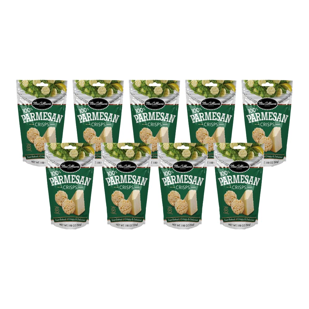 Mrs. Cubbison's Cheese Crisps Great for Snacking and Salad Topper (1.98 Ounce (Pack of 9))
