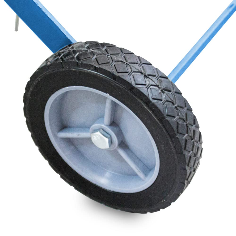 Bituxx Rasenstriegel Vertikutierer Rasenkamm Rasenlüfter Rechen Entmooser für Rasentraktor oder ATV 102cm