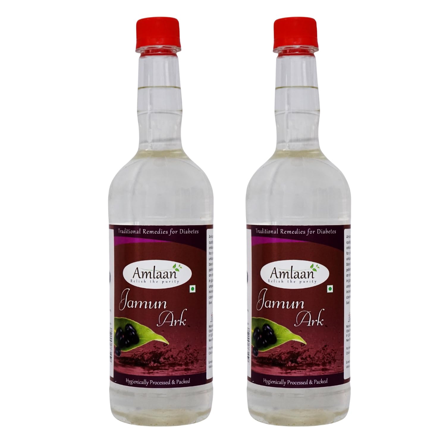 AMLAAN Combo of Natural Jamun Ark Juice for Control Blood Sugar Level, Lower Bad Cholesterol and Diabetics Care-750 ml (Pack of 2) (B0CQG34MG7) Amazon Price History, Amazon Price Tracker