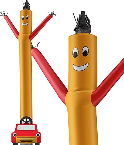 LookOurWay Air Dancers - Accesorio inflable para hombre, 16 pies (sin soplador), amarillo, rojo