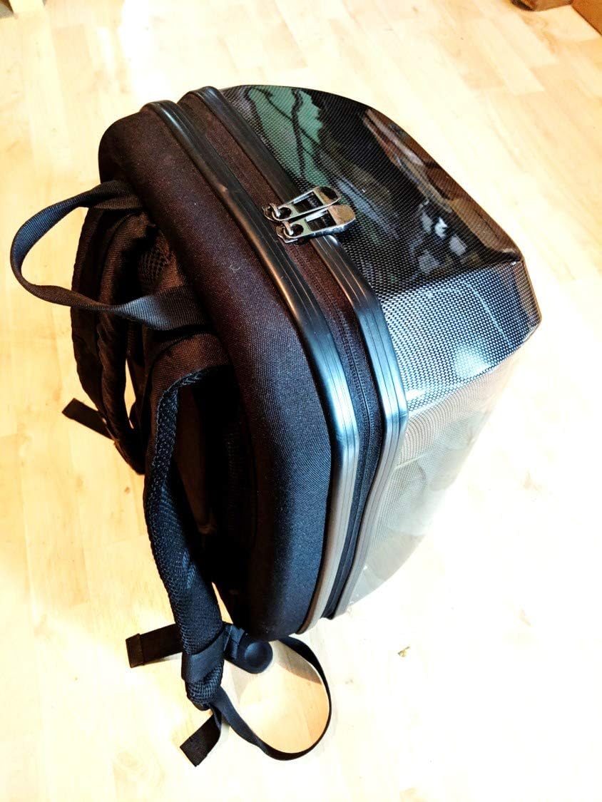 DJI Phantom 4 Advanced Drone packed inside a backpack-style carrying case.