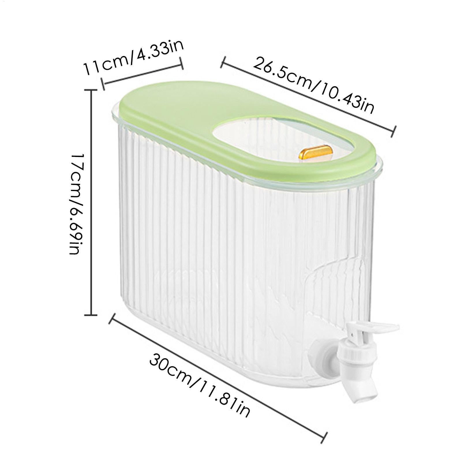 Saftspender Für Kühlschrank 4L - Mit Zapfhahn Für Getränke Und Partys