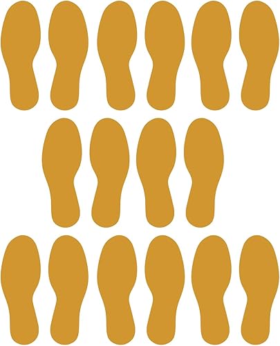 Vista 8 de LiteMark Calcomanías de vinilo duraderas con acabado brillante, tamaño mediano de 9 pulgadas, ideal para suelos, techos, paredes y la mayoría