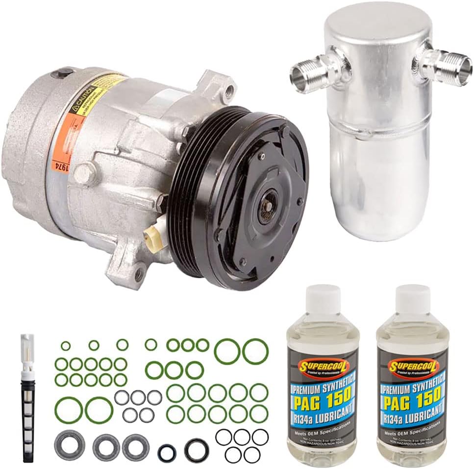 For Chevy Cavalier & Pontiac Sunfire OEM AC Compressor w/A/C Repair Kit - BuyAutoParts 60-83130RN NEW