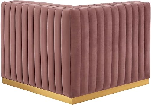 Miniatura 5 de Modway Conjure - Sofás tapizados, seccionales, sillones, rosa polvorienta