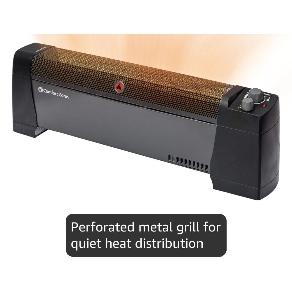 Amazon.com: COMFORT ZONE Convection Baseboard Space Heater with