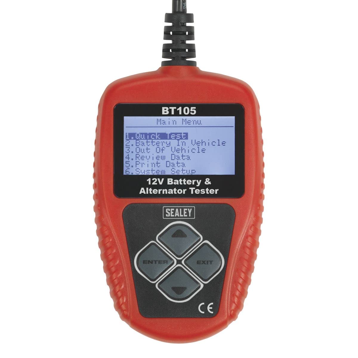 Sealey BT105 cyfrowy tester baterii i alternatora 12 V