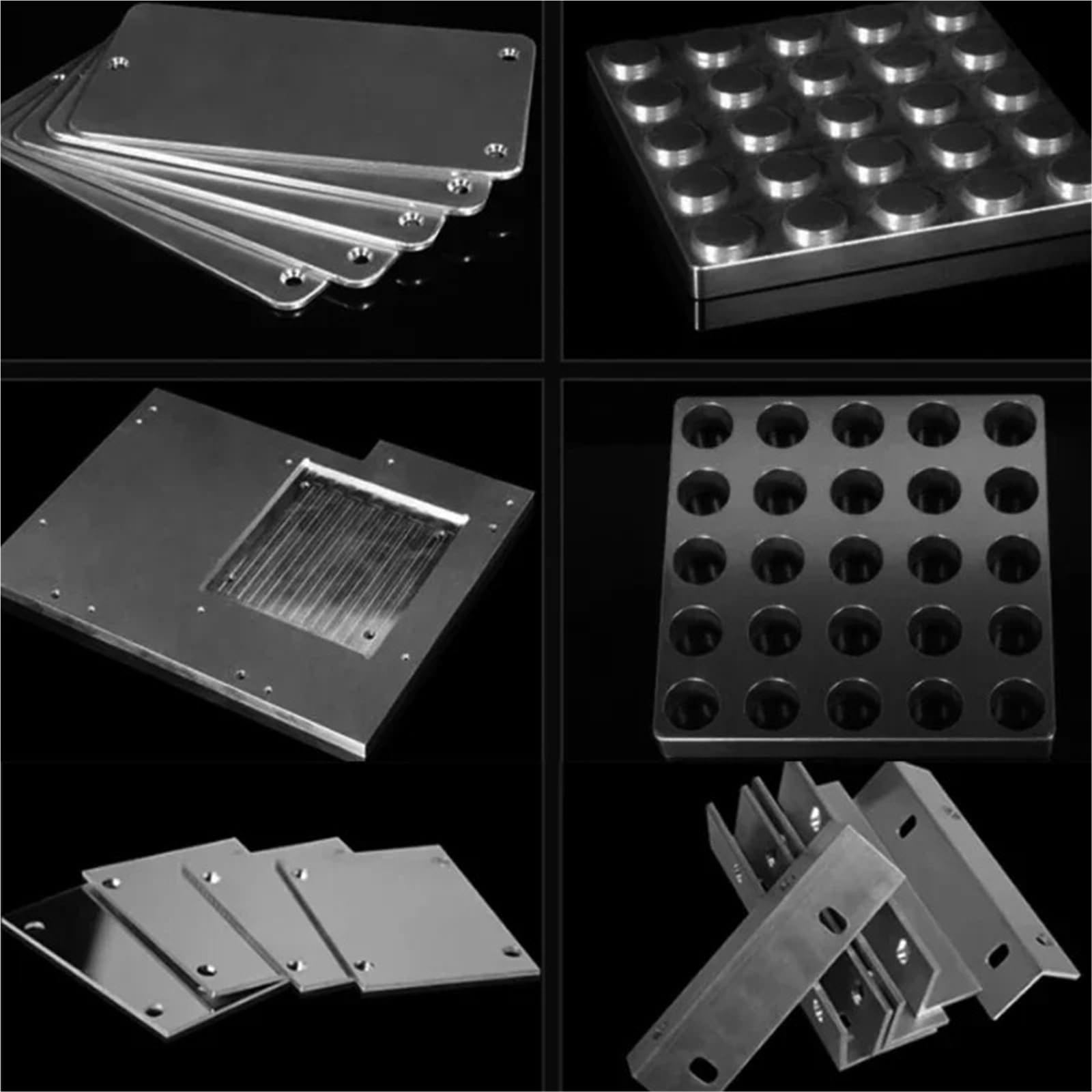 Aluminiowy pręt płaski/płyta, Płaska blacha aluminiowa 1060 w wielu rozmiarach