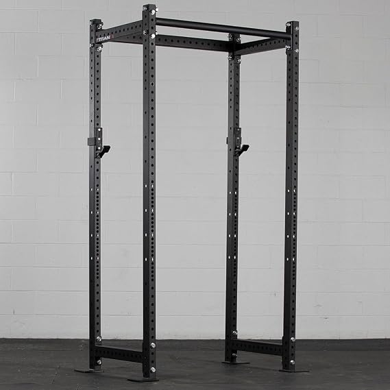Titan Fitness T-3 Series 42 Stabilizer Bar, Heavy-Duty Steel Crossmember for Power Racks, Laser Cut Holes for Accessory Attachment, Strength Training in Commercial, Home Gyms