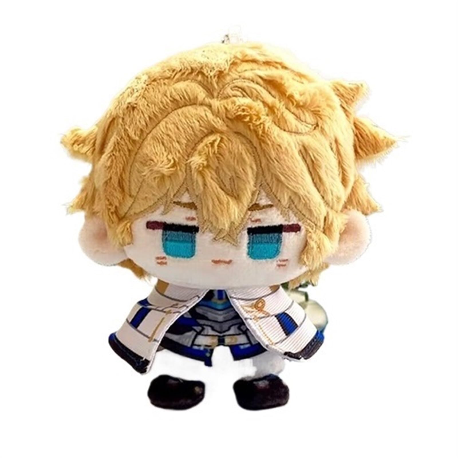 TOPLITHE Honkai Star Rail Plush, 12CM Kawaii Anime Plush Keychain Soft Adorable Cotton Plushie Doll for HSR Fans Gifts(Gepard)