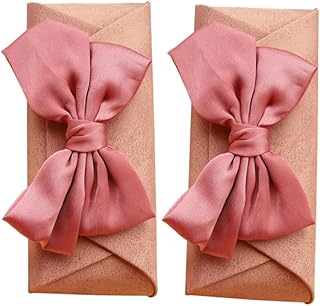 Healifty Mens Sunglasses Sunglasses 2pcs PU Leather Glasses Storage Case Eyeglass Case with Bowknot Sunglass Case Sunglasses Pouch Cases, Mens Sunglasses Sunglasses