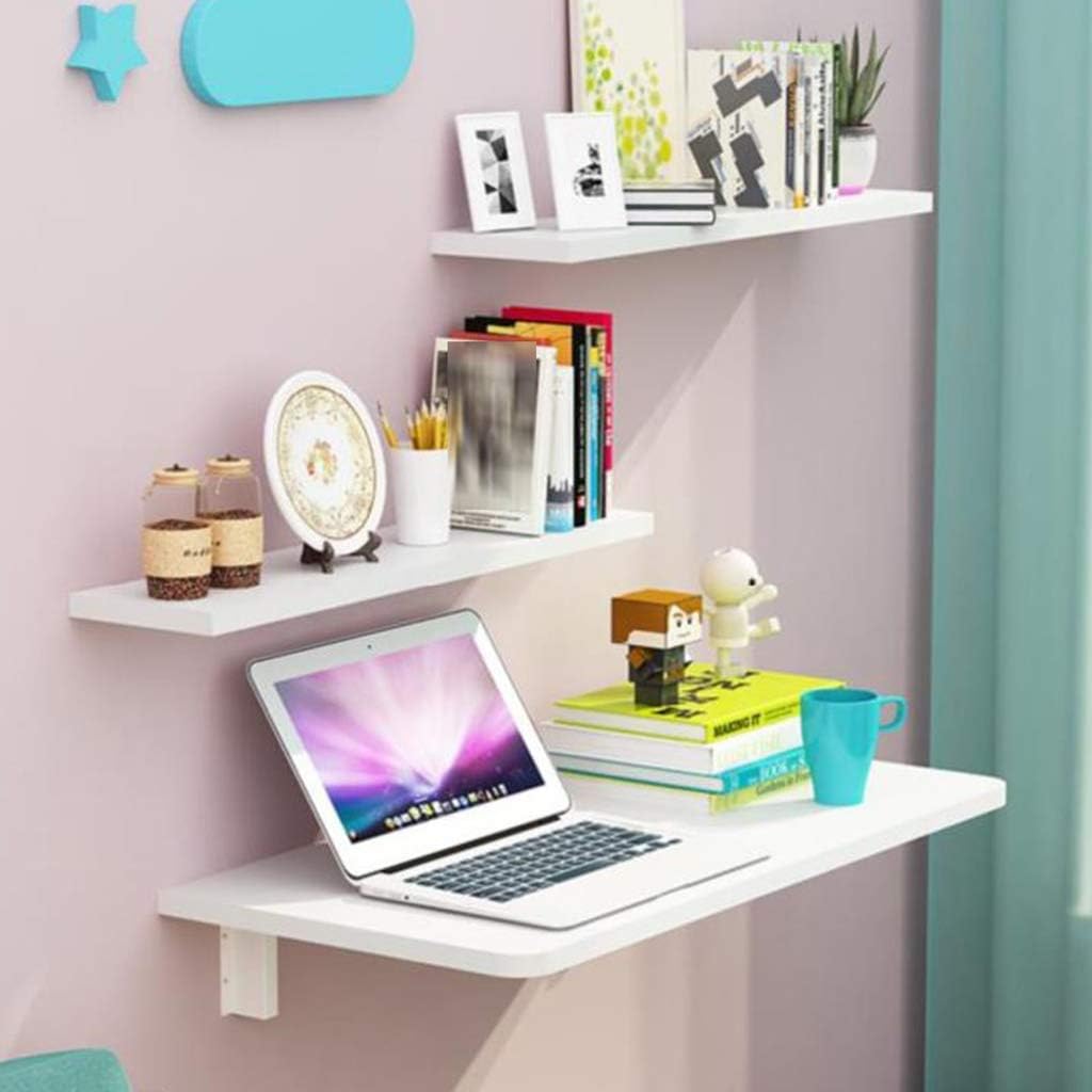 壁掛け式ドロップリーフテーブル 折りたたみ式キッチンダイニングテーブル ワークベンチ コンピュータデスク 子供用テーブル 家庭用 キ