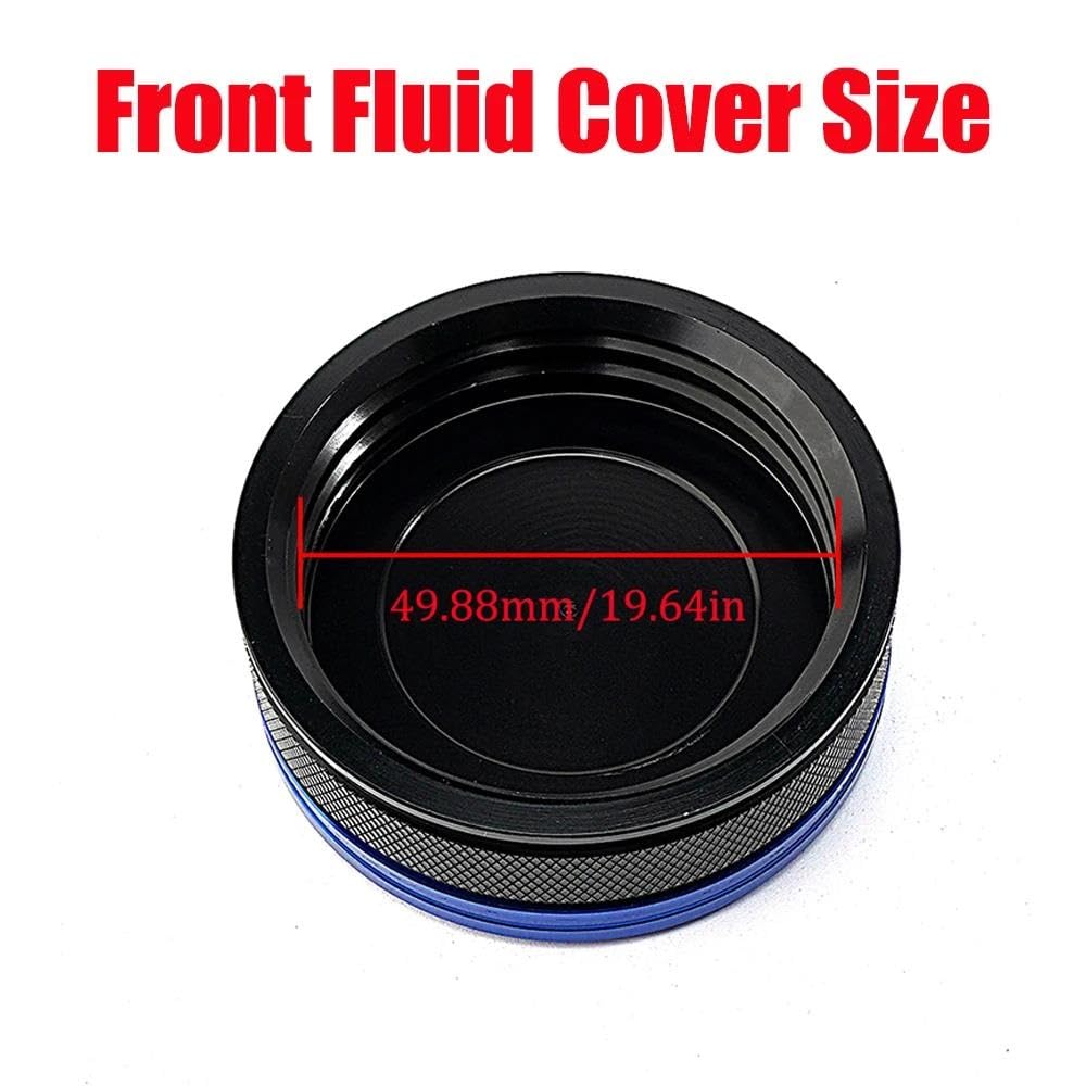 Tapa Llenado Aceite Tapas Líquido Frenos Delanteros Motocicleta Protector Cubierta Líquido Trasero Y Tapón Llenado Aceite Para YAMAH YZF R1 YZFR1 YZF R1M R1 2009-2022 2023 Tapón Llenado Aceite Motor (