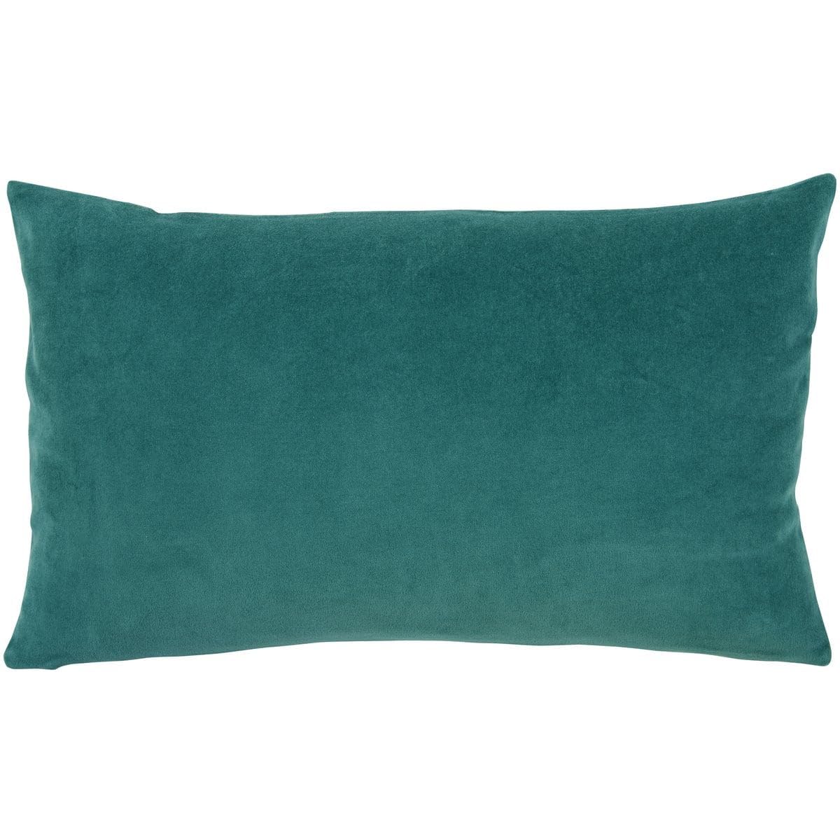 Dekokissen Bezug Aus Baumwoll Samt Und Baumwoll Chambray Wende Design Weich Komfortabel Sofakissen Schlafzimmer Wohnzimmer, Green Gray Grün Grau, 40.65 cm
