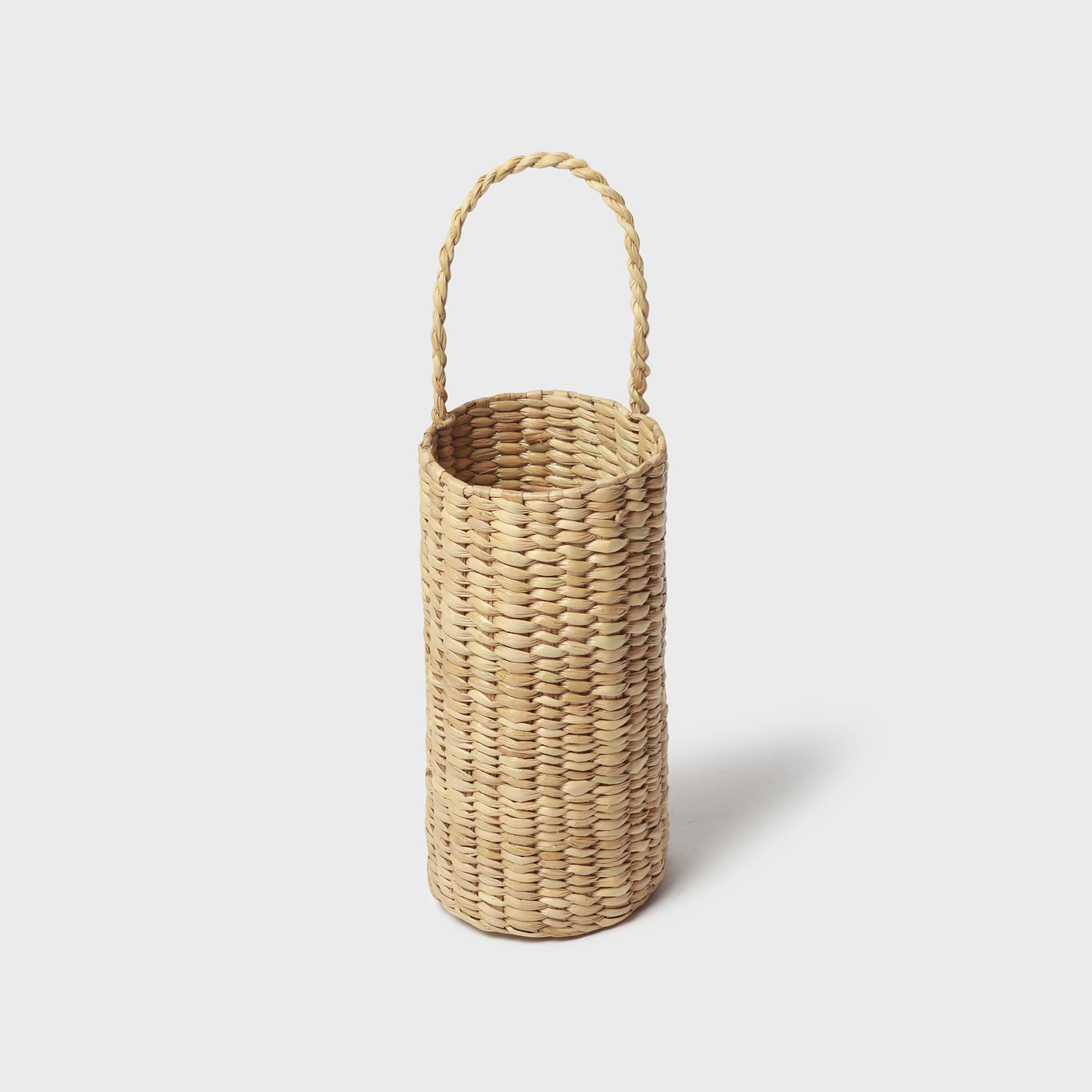 Habere India-All the Cultures Fabricating India Gift Hamper Baskets | Decorative Storage Basket | Jute Bottle Holder (Beige)