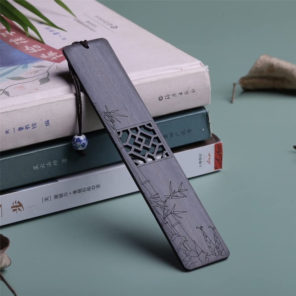 Amazon | しおり ブックマーク 栞 木製しおり ブックマーカー 四枚
