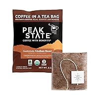Vista 15 de Café Peak State con Beneficios - Granos Orgánicos de Café de Setas - Tostar Oscuro Adaptógeno STRESS LESS con Reishi y Chaga - Libre de Moho, Libre