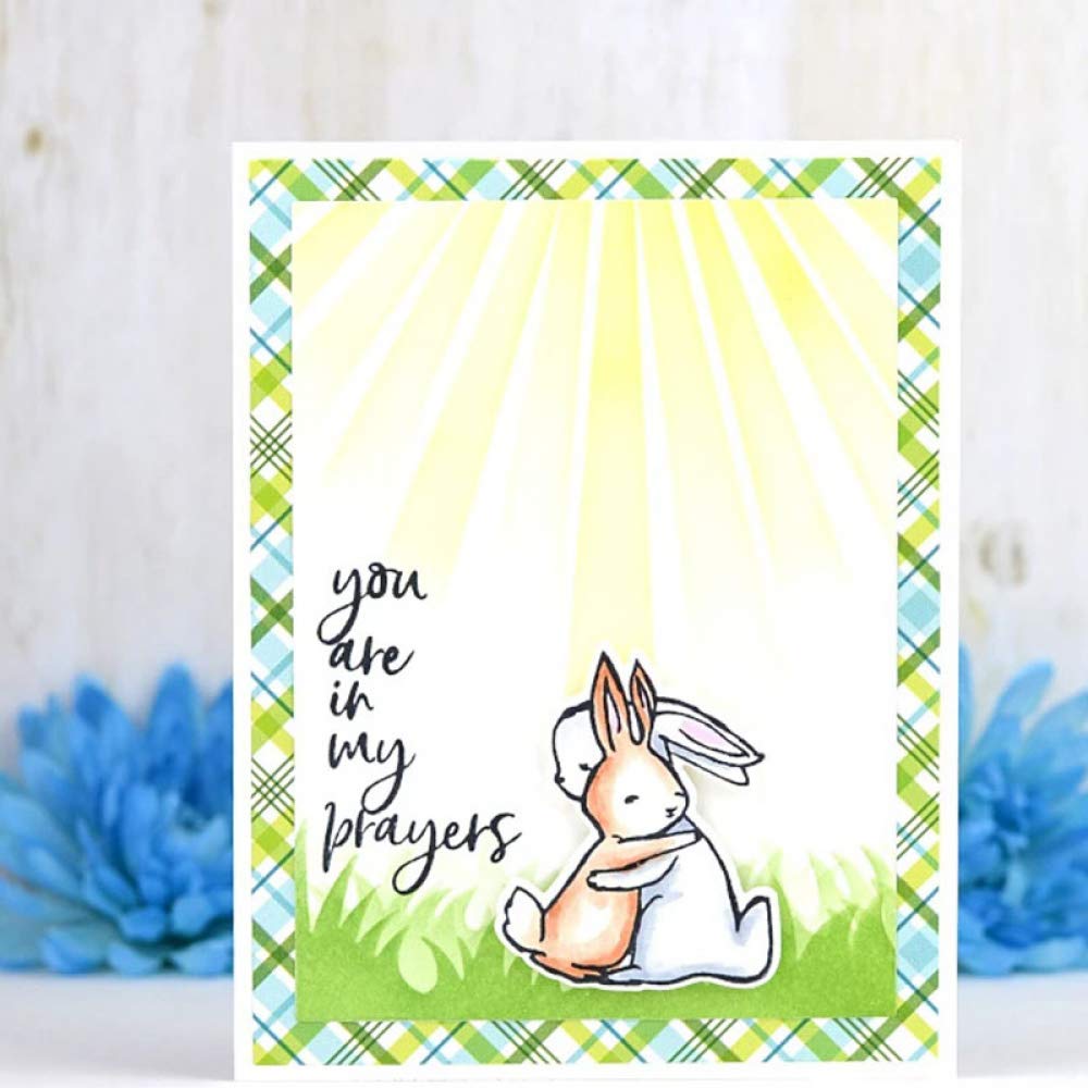 Timbri E Fustelle A Forma Di Coniglietto Di Compleanno, Per