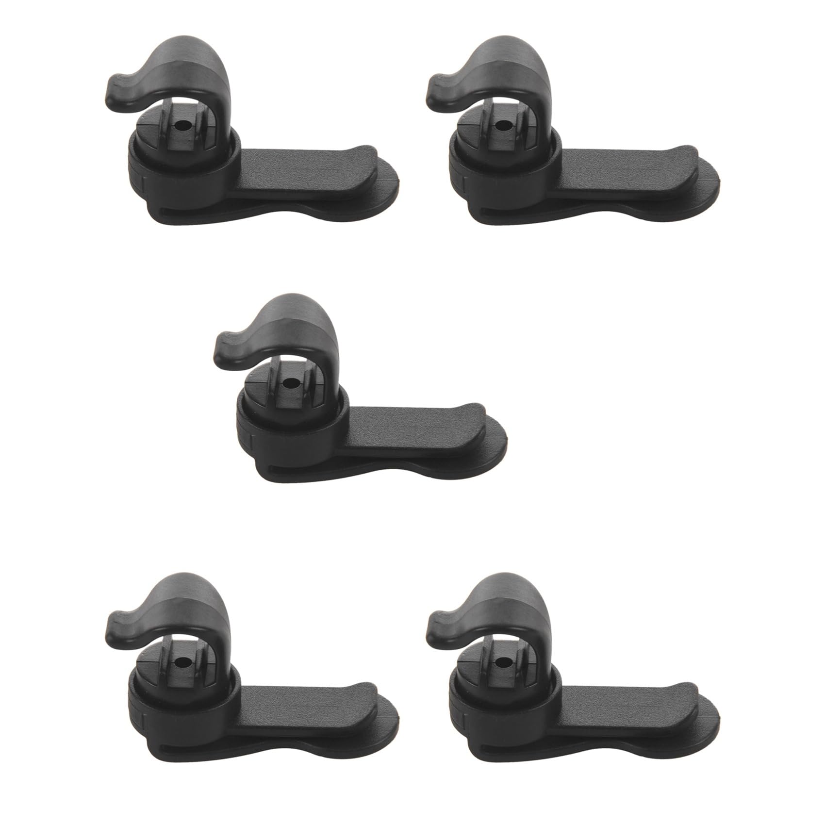 Jnchdghwa Black 5X Removable Hydration Pack Clamp Magnetic Hose Holder Magnetic Tube Clip Water Bladder Hose Clip