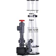 Coral Vue Technology AC20296 Octopus Recirculating Skimmer for Aquarium Filter, 4-Inch, 125-Gallon