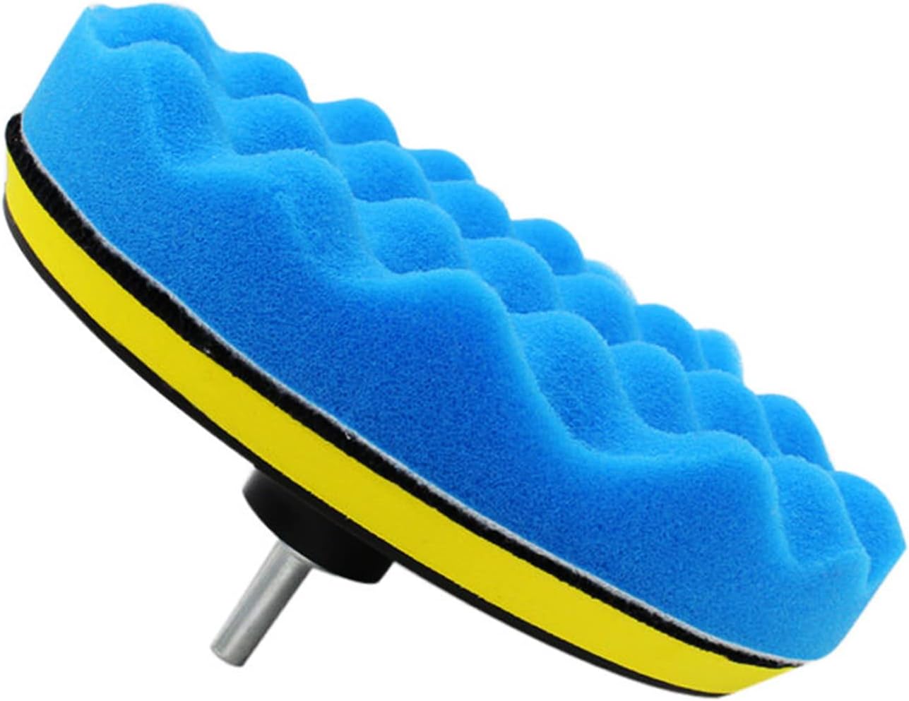 Practical Polishing Pad Waxing Pad 3-7inch Flat/ Wavy Foam Pads Polishing Replace Sponge For RO/DA Car Polisher