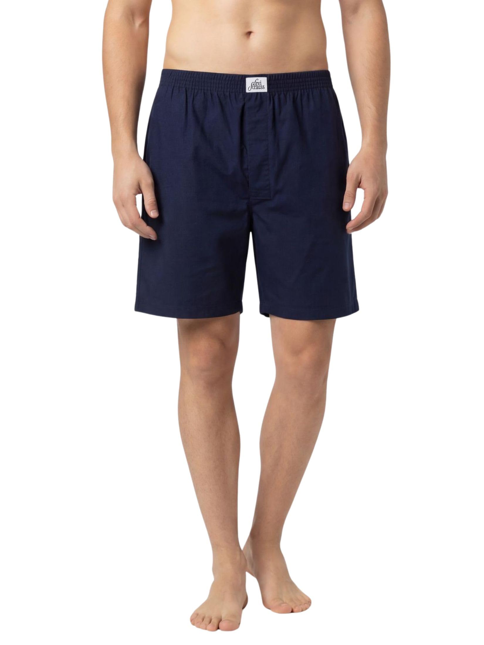 Levi's 074 Boxer Shorts for Men | 100% Poplin Cotton | Breathable | Solid Men's Boxers | Relaxed Fit | Smooth Hand-Feel | Yarn-Dyed, Long Lasting Colour | Functional Fly | Tagless | Pack of 1-picture-11