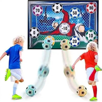 JONRRYIN Ensemble De Jeu De Ballons De Football Pour Enfants, Set De Tapis De Jeu De