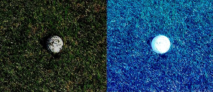 Generic Golf Ball Finder Glasses Full Gift Set, UV Resistant Blue Lens, Sporty Golf Sunglasses Locating Eyewear for Outdoor Course, Complete Zipper Case & Cleaning Cloth3