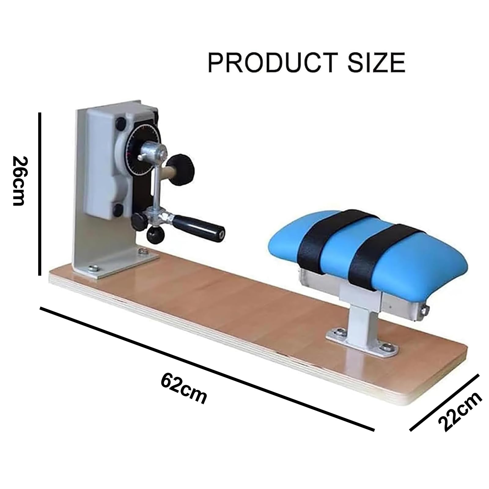 MObyat Equipo De Rehabilitación De Codo, Herramienta De Entrenamiento para La Rehabilitación De Extremidades Superiores, Brazo Basculante Ajustable De 0-11 Cm Y Almohadilla para Antebrazo De 0-7 Cm